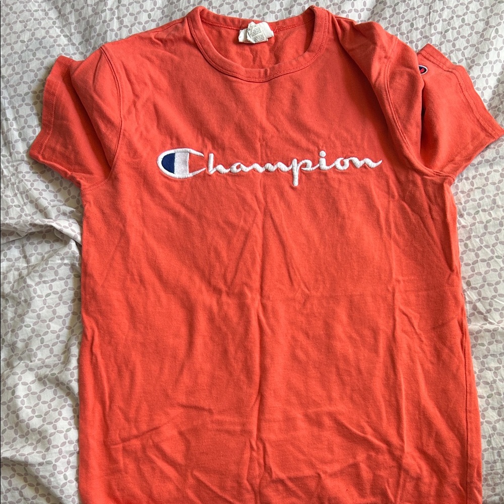 Champion Vibrant Orange Tee